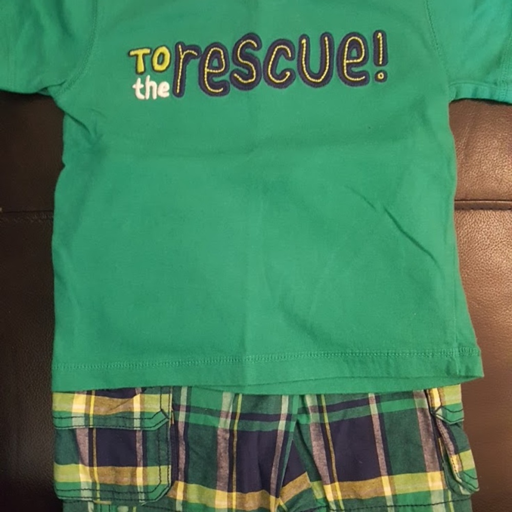 Gymboree Toddle Boy outfit shorts and shirt